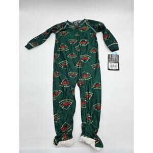 NHL 12M Baby One-piece Minnesota Wild Sleeper NWT